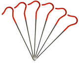 Vargo Titanium Tent Stake with Orange Head (6-Pack)