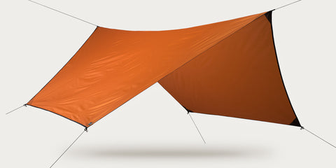 2025 Odds and Ends Sale - New Burnt Orange Hex Rainfly 70D Polyester, Color Irregularity